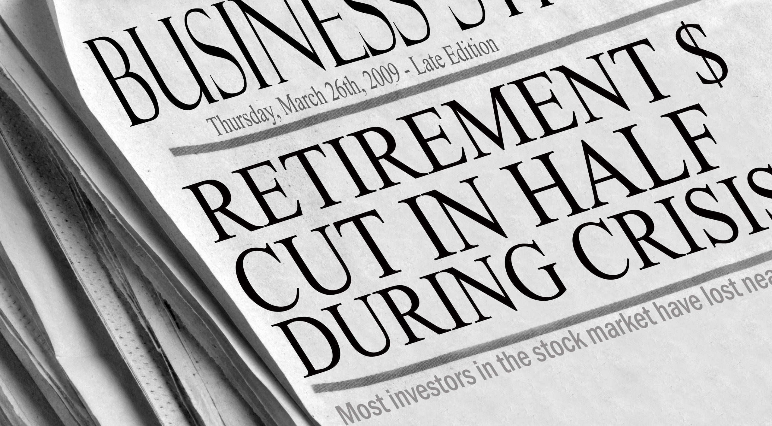What Should I Do with My Retirement Money in a Recession newspaper clip