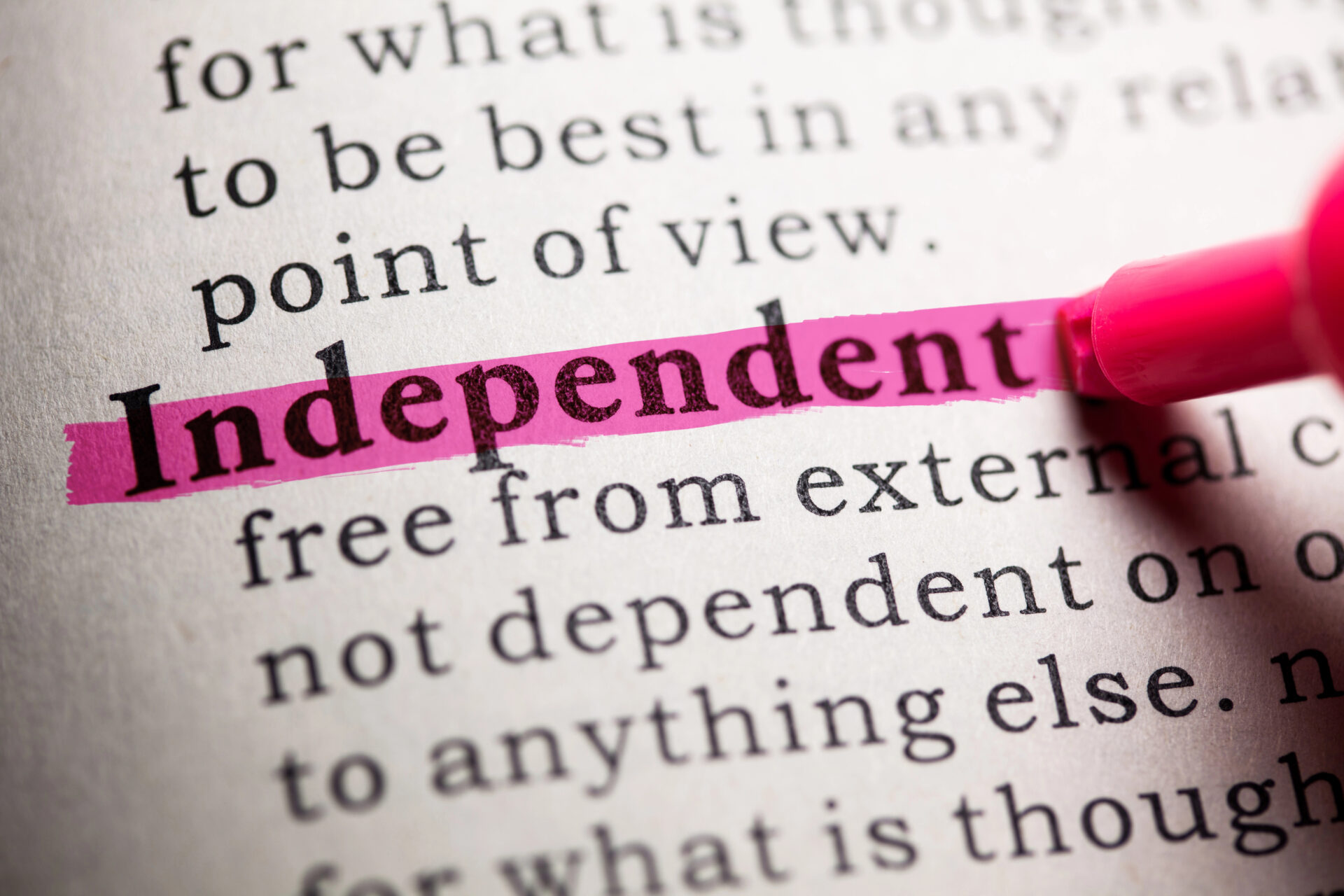 Independent financial advisor
